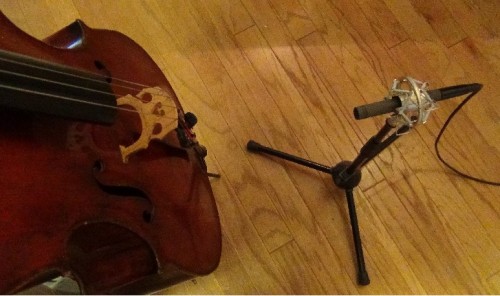Miking the cello and live sound